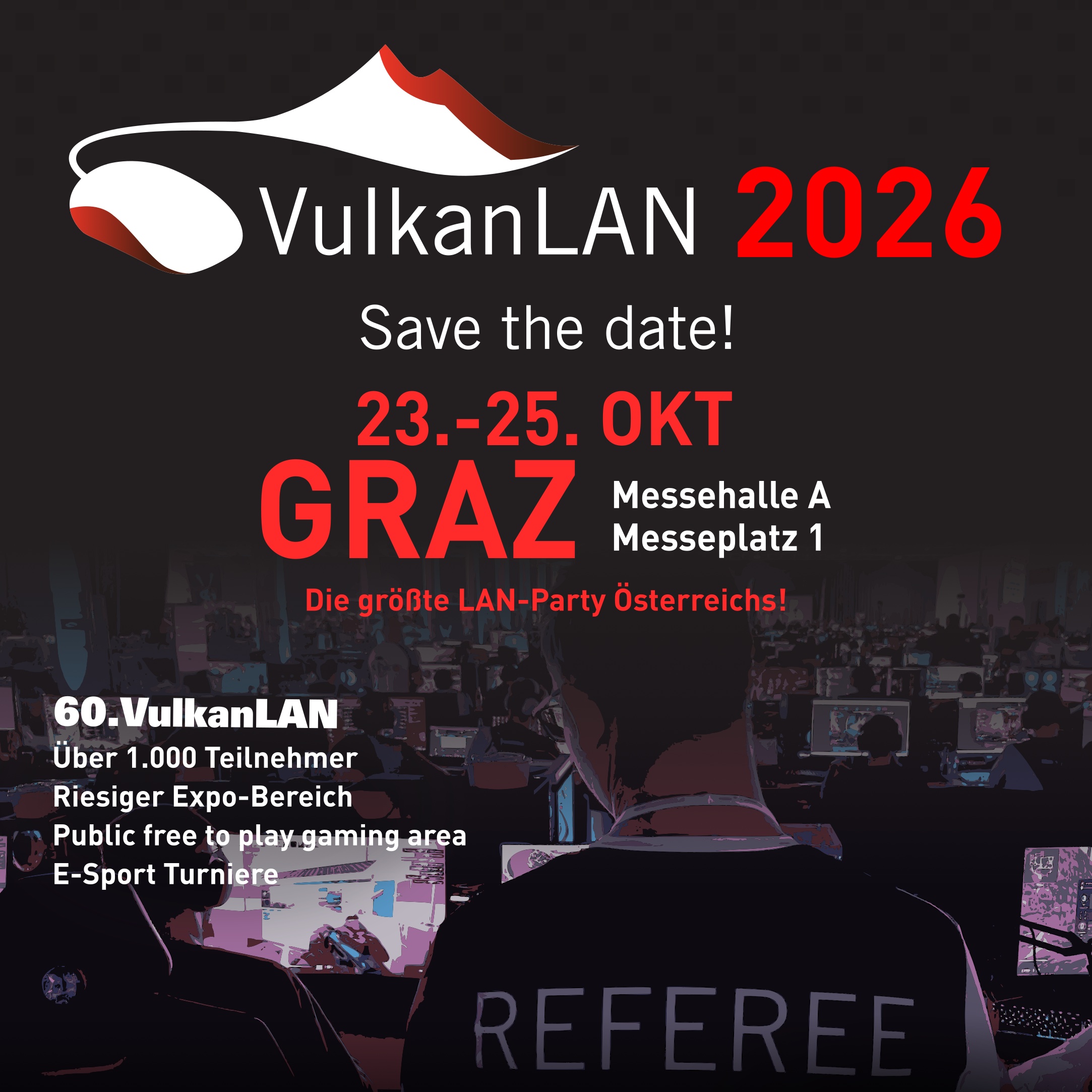 Save the Date VulkanLAN2026